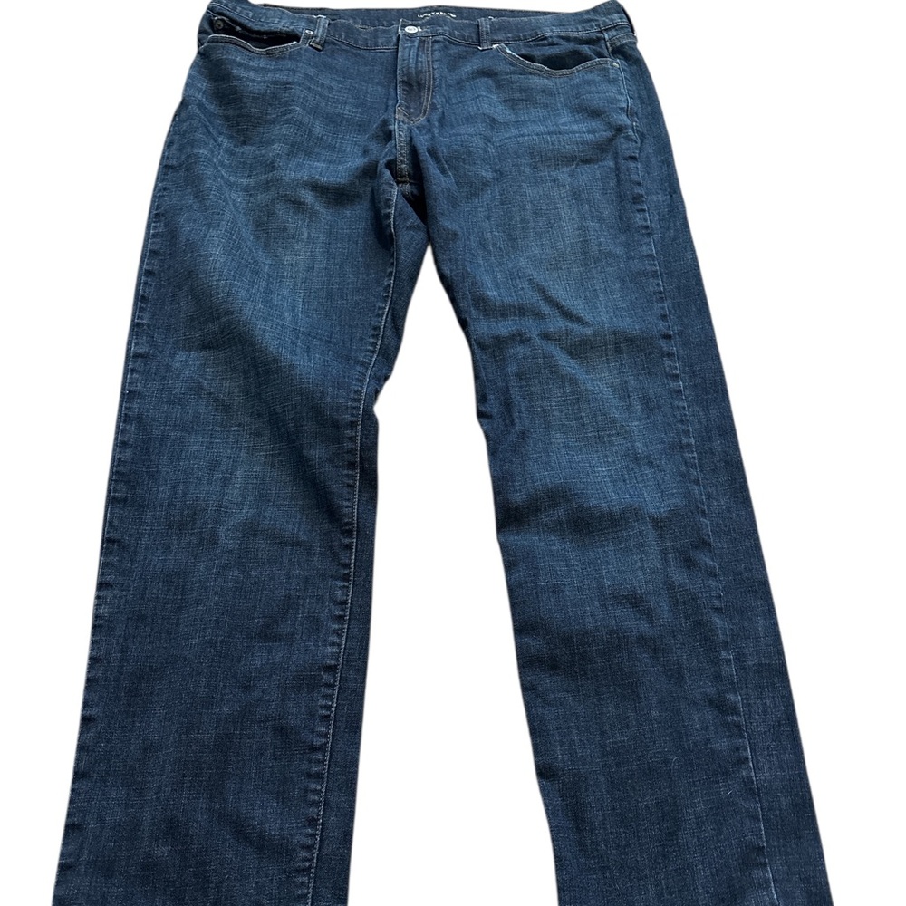 Lucky Brand 221 Men Blue Denim Straight Leg Medium Wash Jeans Size 40 x 32